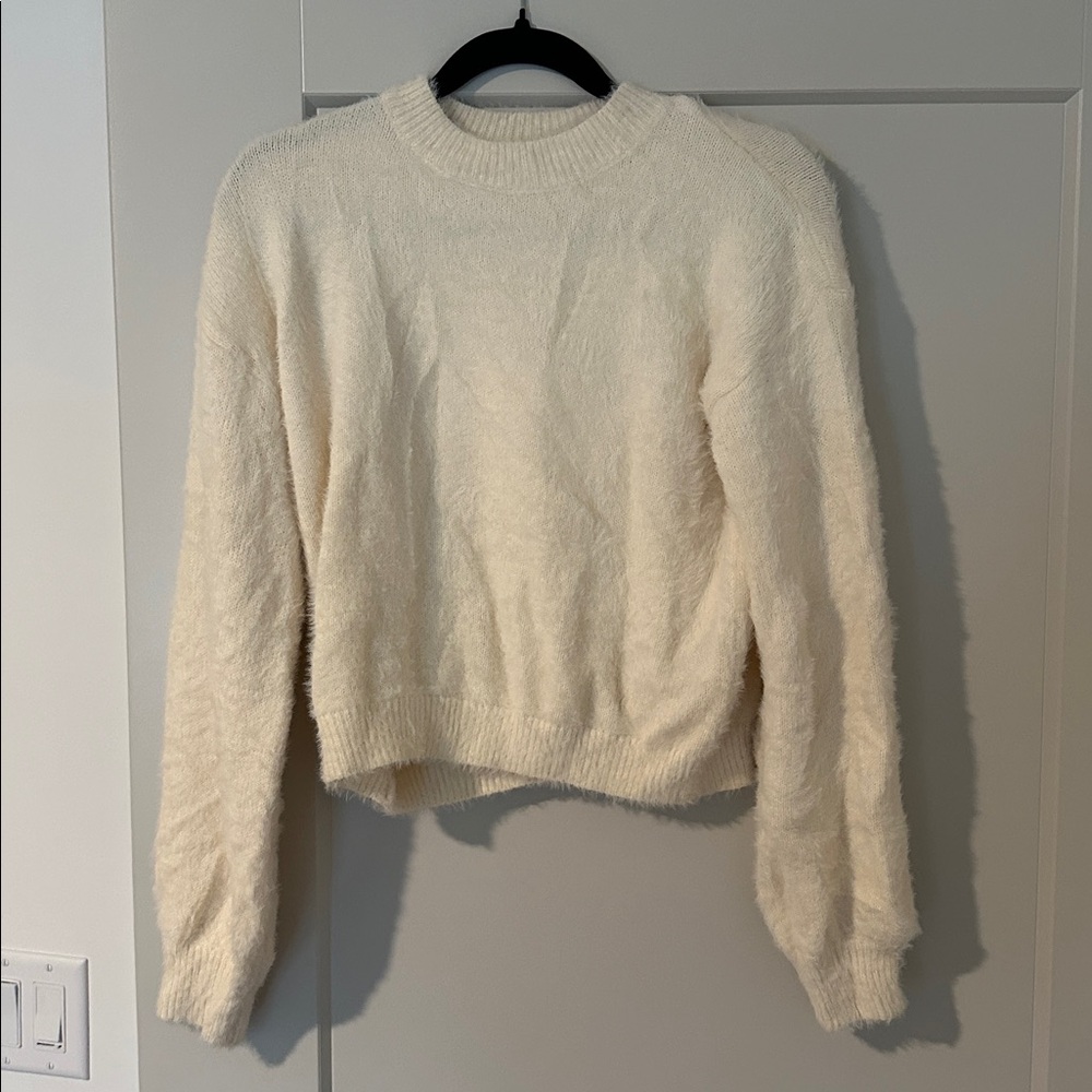 Nasty Gal-Cozy Cream Sweater